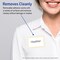 Avery Printable Rectangle Adhesive Name Tags, 2-1/3" x 3-3/8", Matte White Removable Name Tags, Pre-printed Gold Border/Gold Dots Design, Laser & Inkjet Compatible, 160 Total